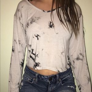 Cropped t-shirt 🖤🤍